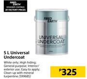 Fired Earth Universal Undercoat-5Ltr
