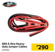 Moto 600A Xtra Heavy Duty Jumper Cables