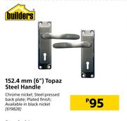 Builders 152.4mm (6") Topaz Steel Handle