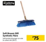 Academy Soft Broom GB1 Synthetic Fibre