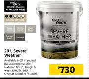 Fired Earth Severe Weather-20L