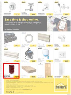 Builders Botswana : Great Deals On A Wide Range Of Quality Products (25 April - 15 May 2023), page 4