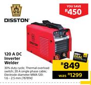Disston 120A DC Inverter Welder
