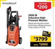 Bennett Read 2000W Induction High Pressure Washer