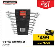 Mastercraft 9 Piece Wrench Set