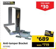 Gemini Anti Tamper Bracket
