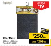 Dirttrapper Door Mats Assorted-600mm x 400mm Each