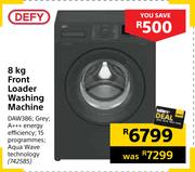 Defy 8Kg Front Loader Washing Machine