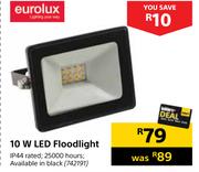 0Eurolux 10W LED Floodlight