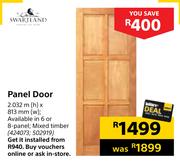 Swartland Panel Door