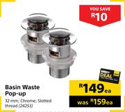 Basin Waste Pop Up-Each