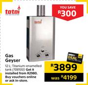 Totai Gas Geyser