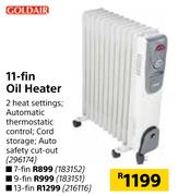 Goldair 9 Fin Oil Heater
