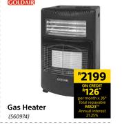 Goldair Gas Heater