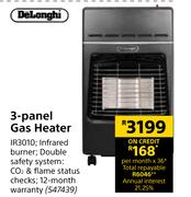 Delonghi 3 Panel Gas Heater