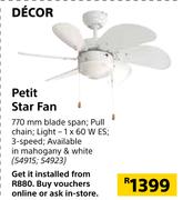 Decor Petit Star Fan