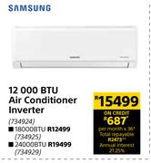 Samsung 24000 BTU Air Conditioner Inverter