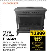 Megamaster 12 KW Ontario Fireplace