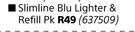 Cadac Slimline Blu Lighter & Refill PK