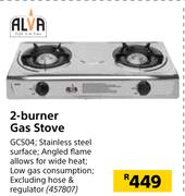 Alva 2 Burner Gas Stove