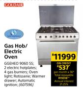 Goldair Gas Hob/Electric Oven