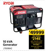 Ryobi 10 KVA Generator