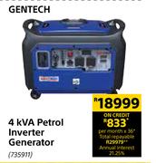 Gentech 4 KVA Petrol Inverter Generator