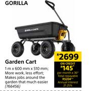 Gorilla Garden Cart