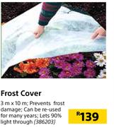 Frost Cover 3m x 10m