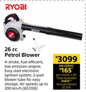 Ryobi 26cc Petrol Blower