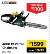 Trimtech 4000 W Petrol Chainsaw