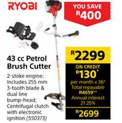 Ryobi 43cc Petrol Brush Cutter