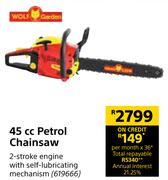 Wolf Garden 45cc Petrol Chainsaw