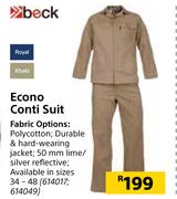 Beck Econo Conti Suit