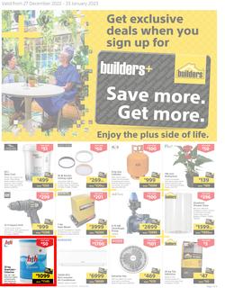 Builders : Save More, Get More (27 December - 23 January 2023), page 1
