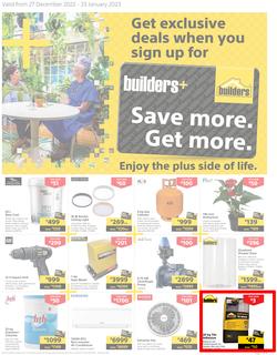 Builders : Save More, Get More (27 December - 23 January 2023), page 1
