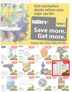 Builders : Save More, Get More (27 December - 23 January 2023), page 1
