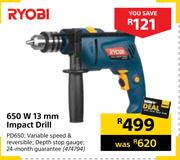 Ryobi 650W 13mm Impact Drill