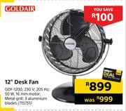 Goldair 12" Desk Fan