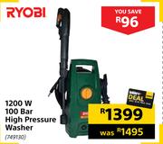 Ryobi 1200W 100 Bar High Pressure Washer