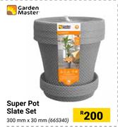 Garden Master Super Pot Slate Set 300mm x 30mm