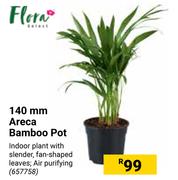 Flora 140mm Areca Bamboo Pot