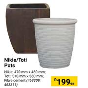 Nikie/Toti Pots-Each