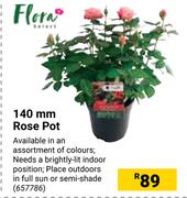 Flora 140mm Rose Pot