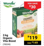 Wonder 3Kg Organic Vita Boost