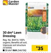 Garden Master 30 dm3 Lawn Dressing