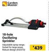 Garden Master 18 Hole Oscillating Sprinkler