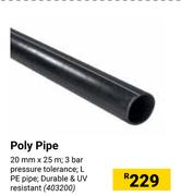 Poly Pipe 