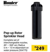 Hunter Pop Up Rotor Sprinkler Head