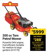 Wolf Garden 200cc Torx Petrol Mower